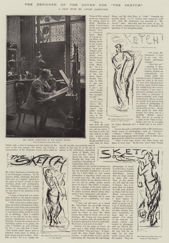 Il Designer della Copertina per "The Sketch" da English School