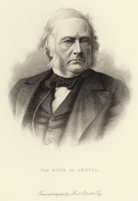 Il Duca di Argyll (1823-1900) da English School