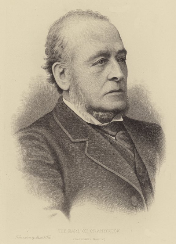 Il conte di Cranbrook, Gathorne Hardy da English School