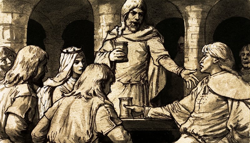 Il conte di Norfolk si alzò e fece un discorso infuocato attaccando il re assente Guglielmo da English School