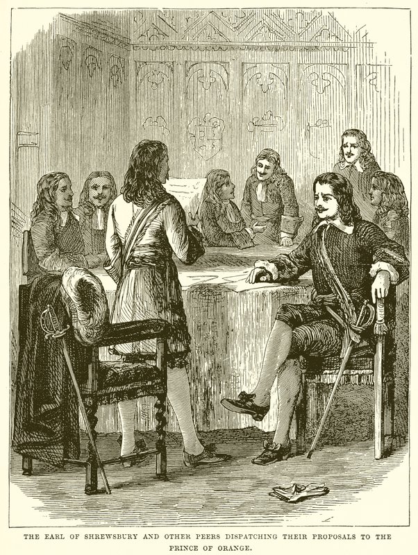 Il Conte di Shrewsbury e altri Pari inviano le loro Proposte al Principe d