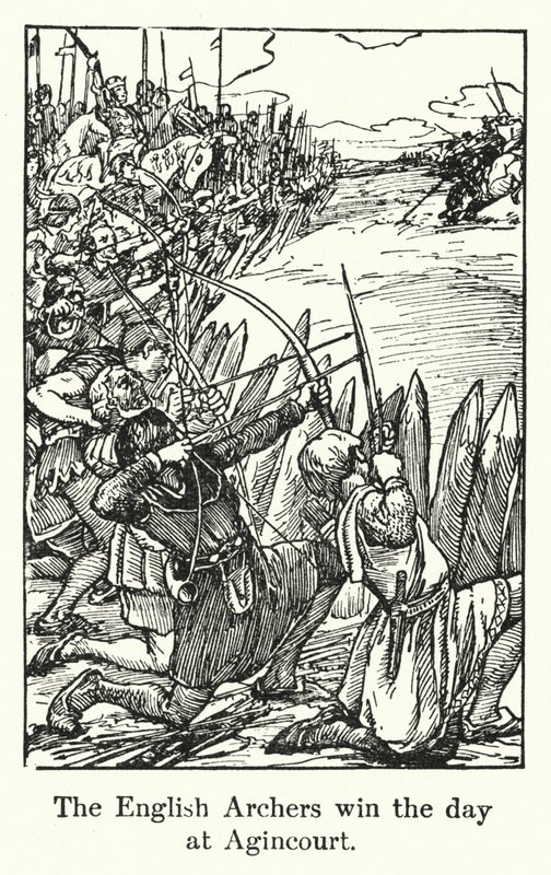 Gli Arcieri Inglesi vincono la giornata ad Agincourt da English School