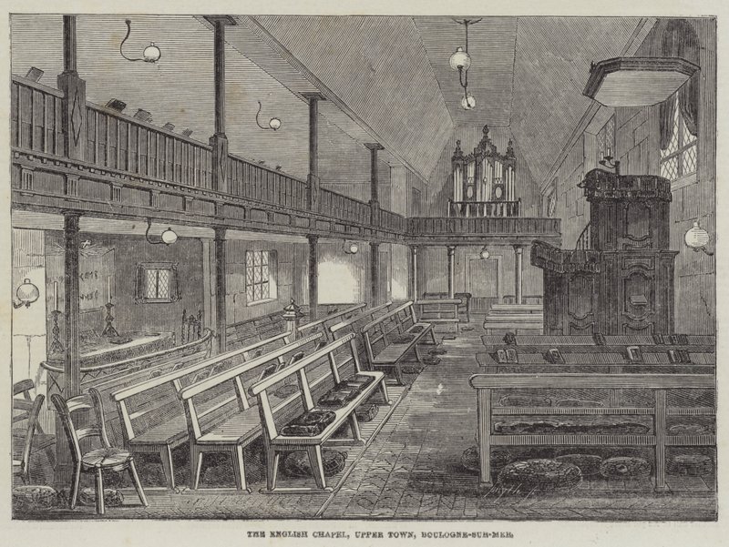 La Cappella Inglese, Città Alta, Boulogne-sur-Mer da English School