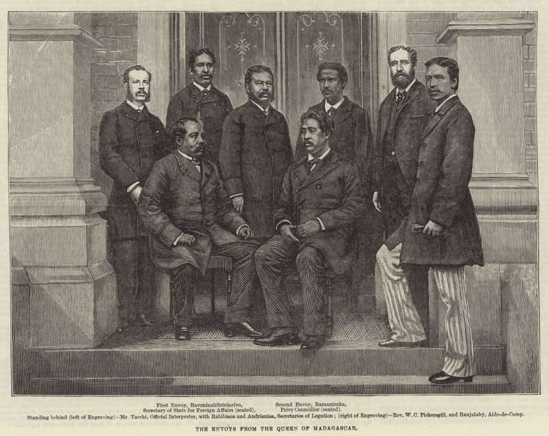 Gli inviati della Regina del Madagascar da English School