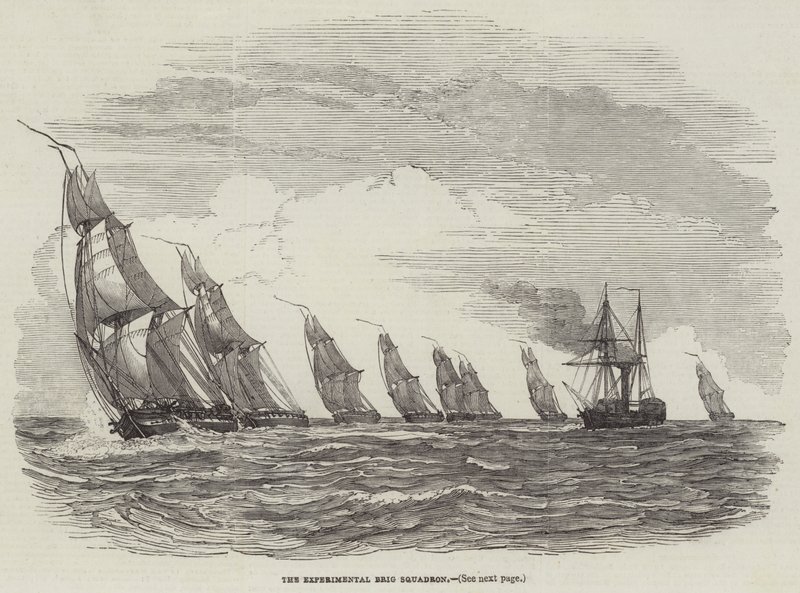 La squadra sperimentale di brigantini da English School