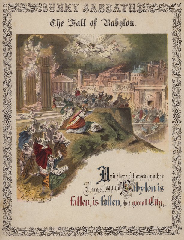 La caduta di Babilonia da English School
