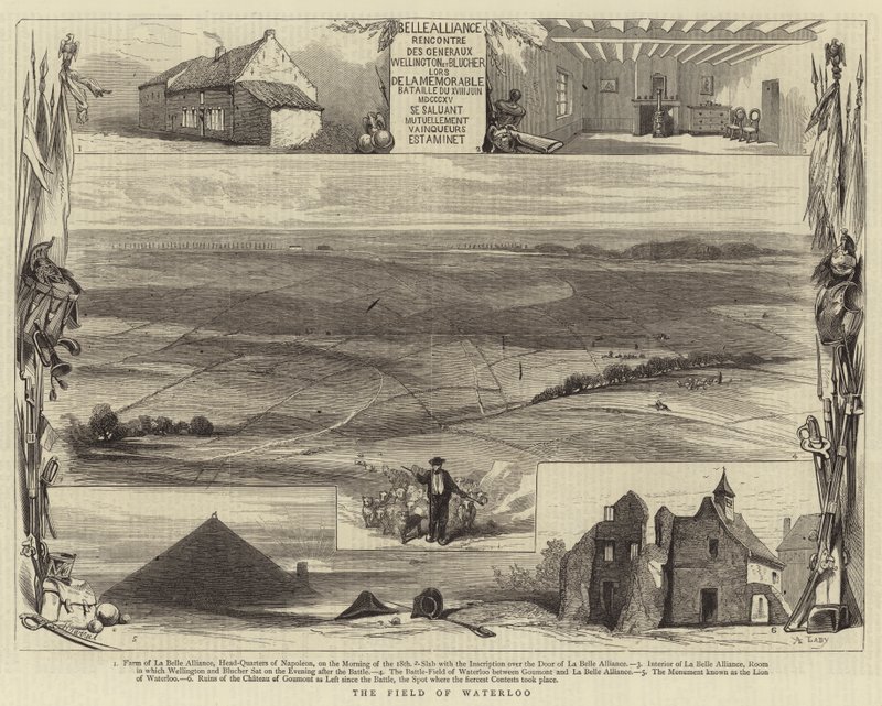 Il campo di Waterloo da English School
