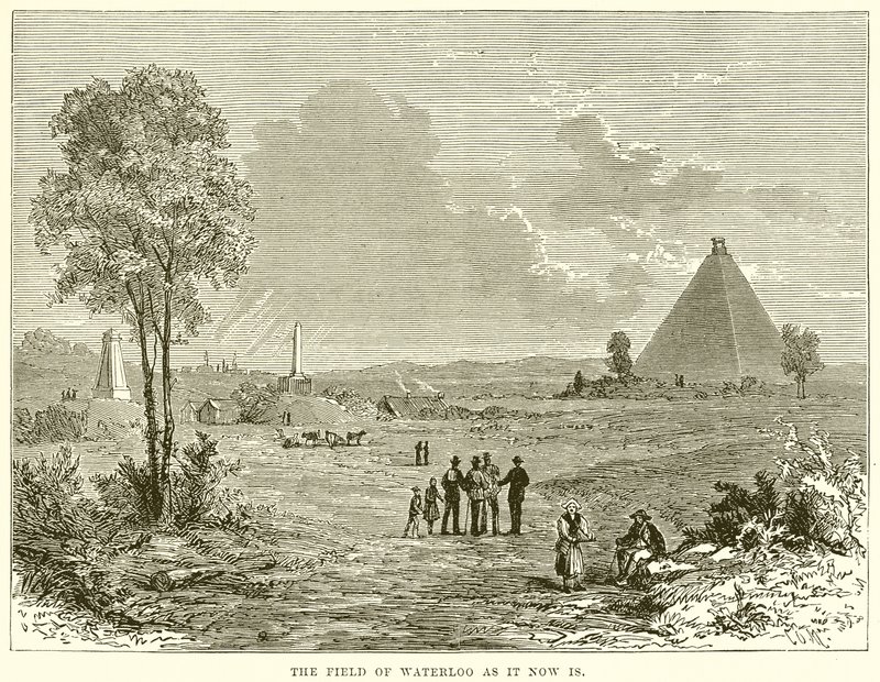 Il campo di Waterloo come è ora da English School