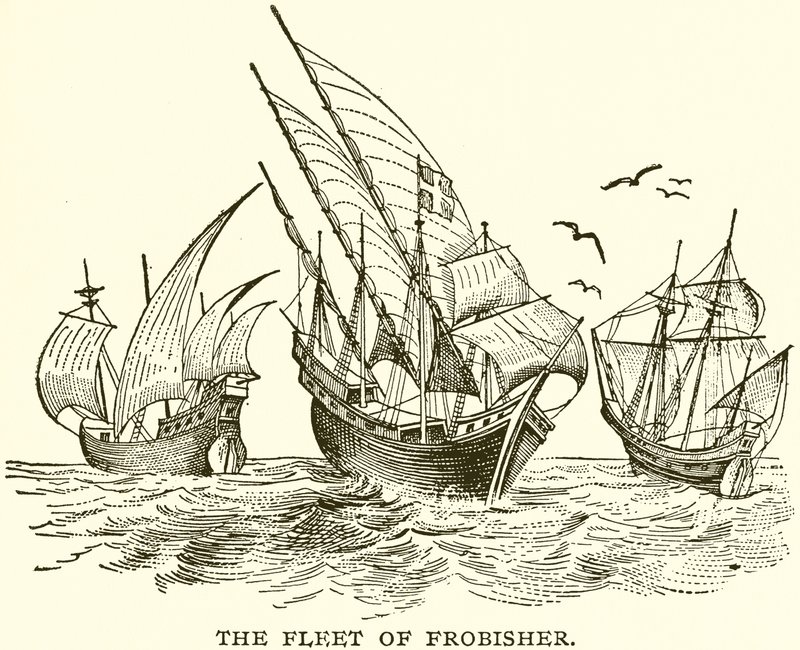 La flotta di Frobisher da English School