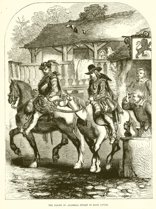 La fuga di Arabella Stuart in abiti maschili da English School