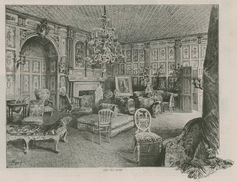 La Sala Dorata, Holland House da English School
