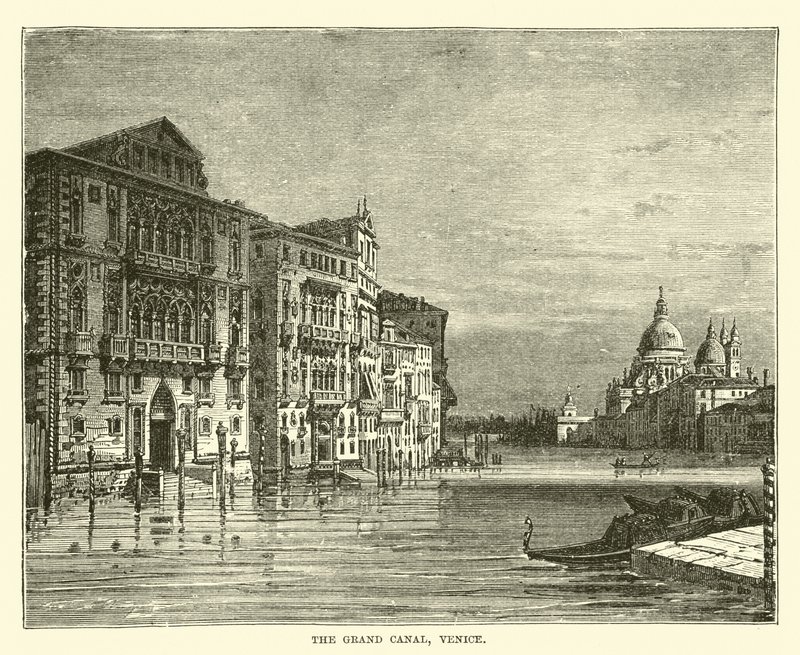 Il Canal Grande, Venezia da English School