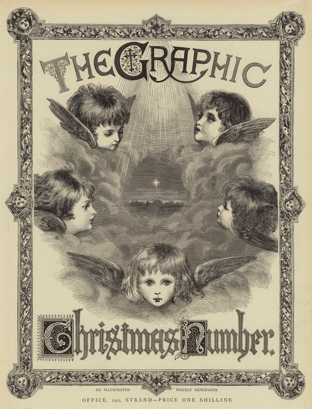 Il numero di Natale di The Graphic (incisione) da English School