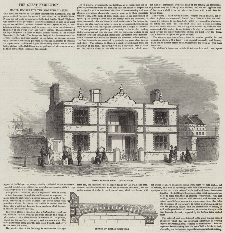 La Grande Esposizione (incisione) da English School