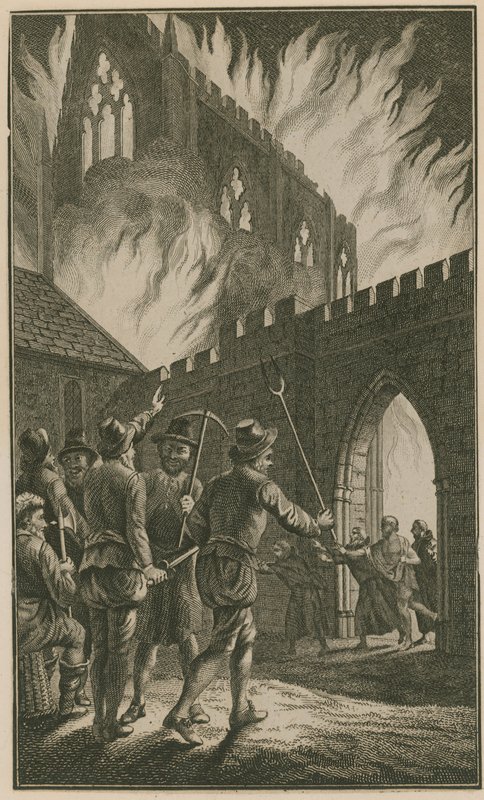 Il Grande Incendio di Londra da English School
