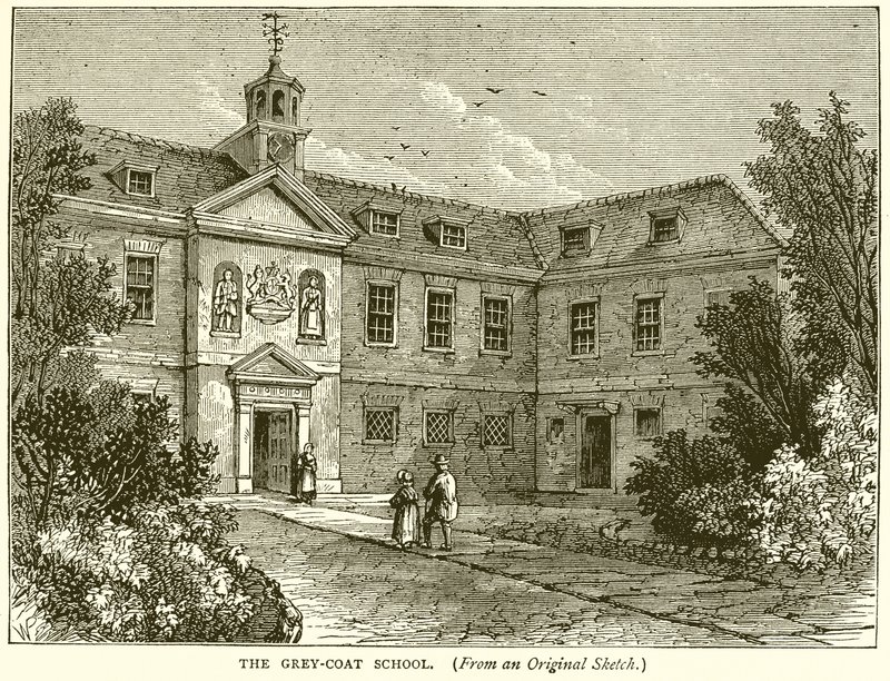 La scuola del cappotto grigio da English School
