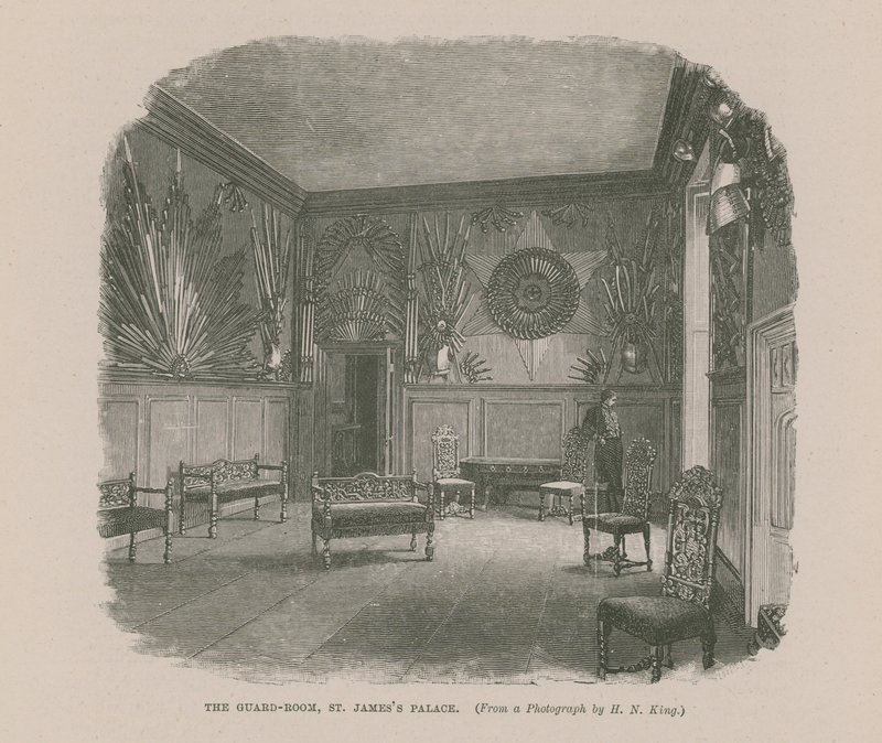 La Sala delle Guardie a St Jamess Palace da English School