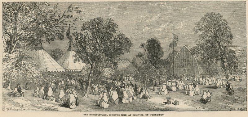 La festa della Società Orticola a Chiswick da English School
