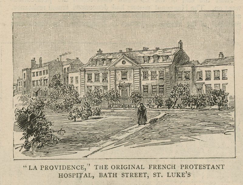 Gli Ugonotti in Inghilterra: La Providence, il primo Ospedale Protestante Francese, Bath Street, St Lukes da English School