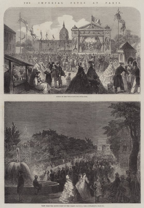 Le Feste Imperiali a Parigi da English School