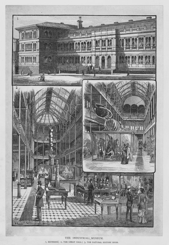 Il Museo Industriale (incisione) da English School