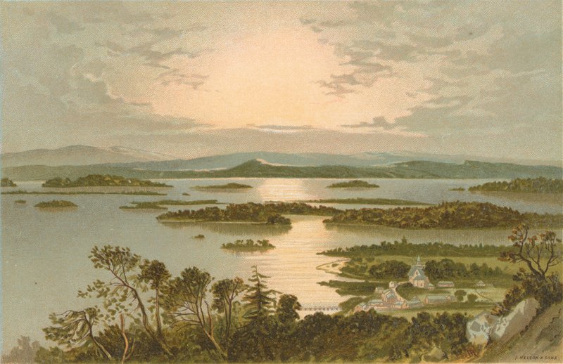 Le Isole, Loch Lomond - Da sopra Luss da English School