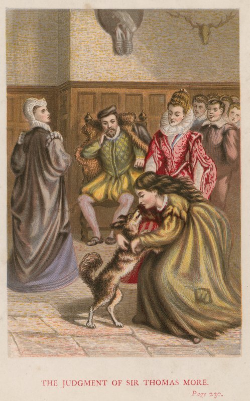 Il giudizio di Sir Thomas More da English School