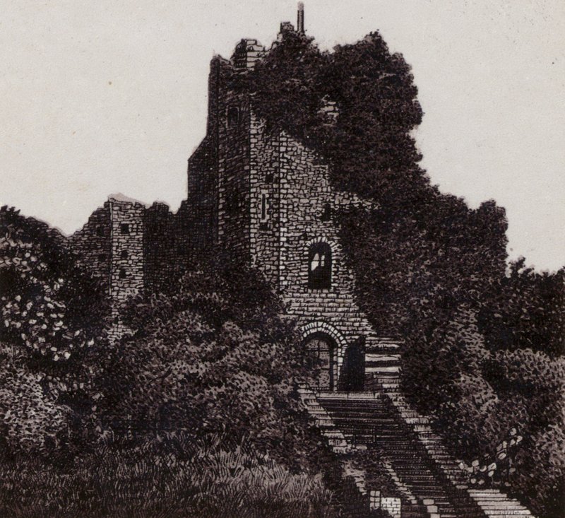 Il mastio, Castello di Cardiff da English School