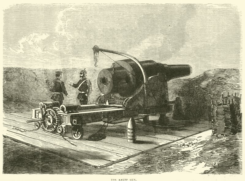Il cannone Krupp da English School