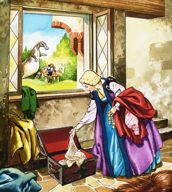 La dama e il drago da English School