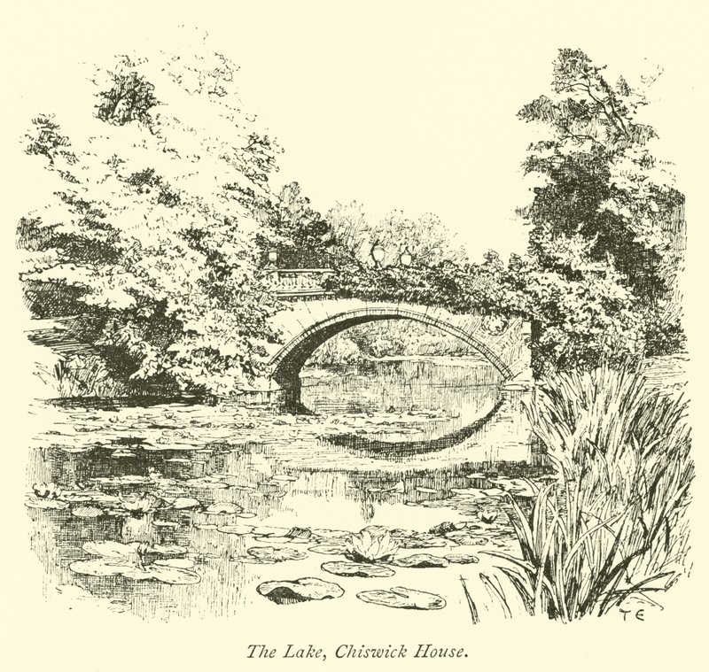 Il lago, Chiswick House da English School