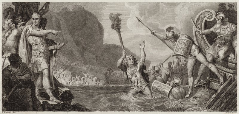 Lo sbarco di Giulio Cesare da English School