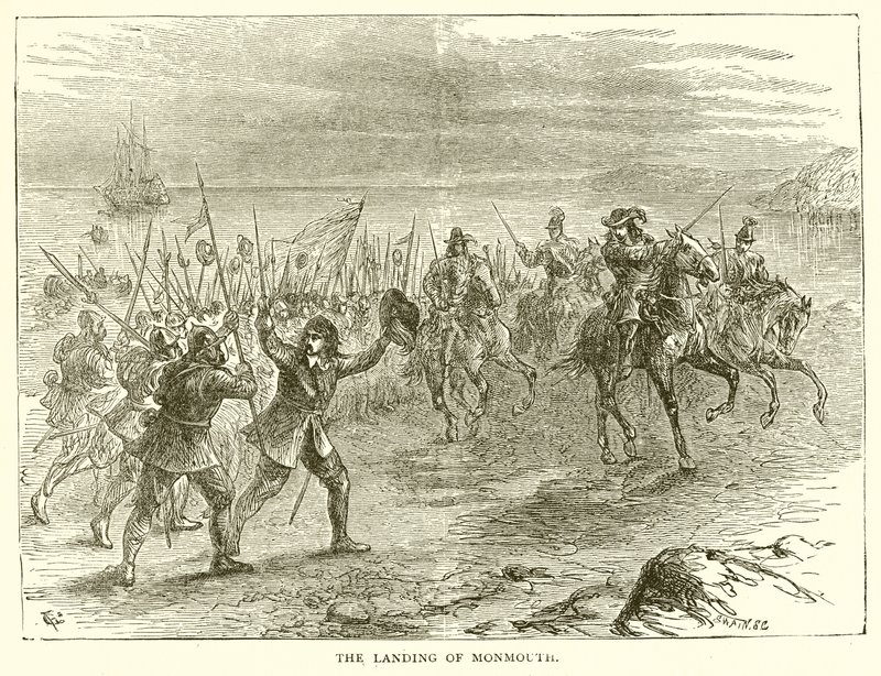 Lo sbarco di Monmouth da English School
