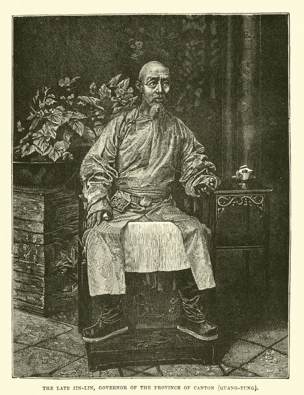Il defunto Jin-Lin, Governatore della Provincia di Canton, Quang-Tung da English School