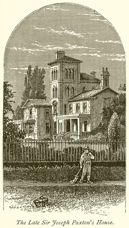 La casa del defunto Sir Joseph Paxton da English School