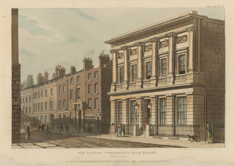 Le sale commerciali di Londra da English School