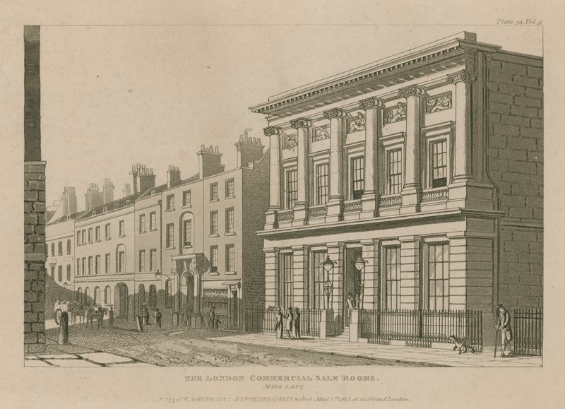 Le sale commerciali di Londra da English School