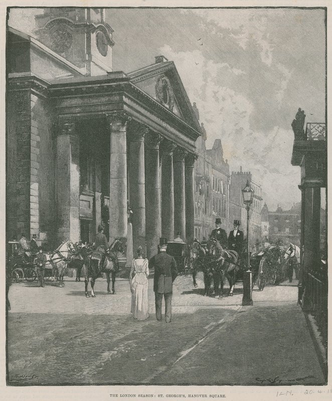 La stagione londinese: St Georges, Hanover Square da English School
