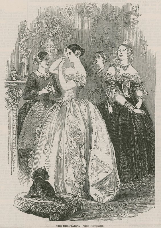 La stagione londinese: La debuttante - il boudoir da English School