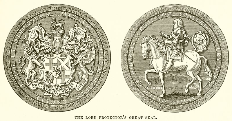 Grande Sigillo del Lord Protettore da English School