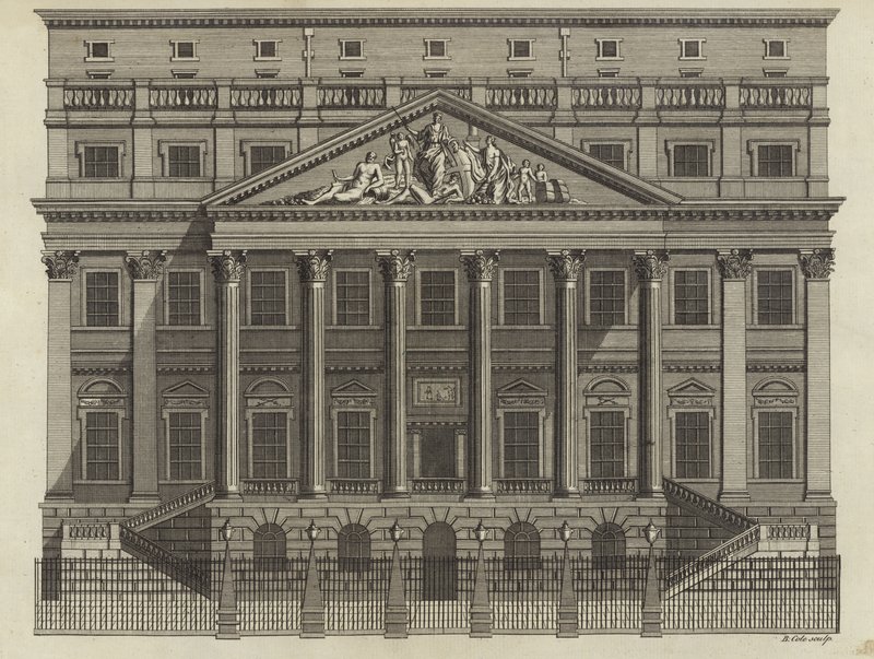 Mansion House, Città di Londra da English School