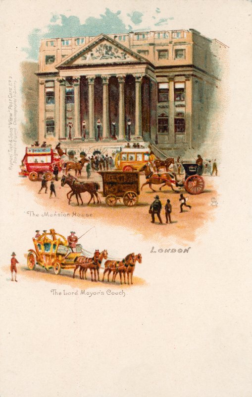 La Mansion House, La Carrozza del Lord Mayor da English School