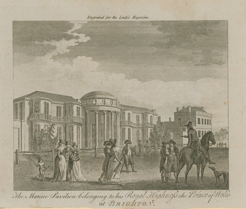 Il Marine Pavilion appartenente a Sua Altezza Reale il Principe di Galles a Brighton da English School