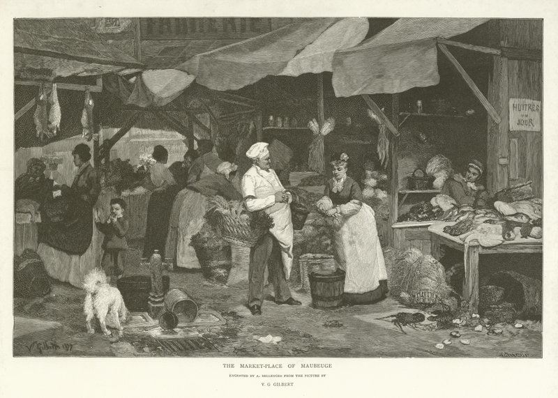 Il mercato di Maubeuge da English School