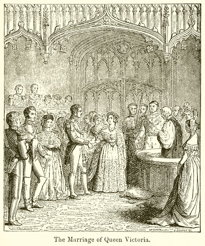 Il Matrimonio della Regina Vittoria da English School