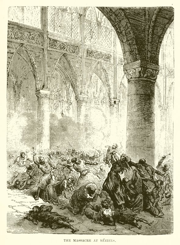 Il massacro di Béziers da English School