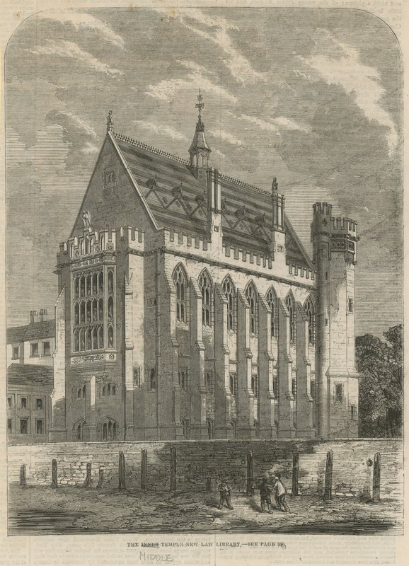 La nuova biblioteca giuridica del Middle Temple da English School