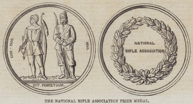 Medaglia del Premio della National Rifle Association da English School