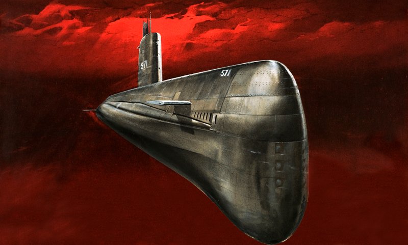 Il Nautilus, il primo sottomarino a propulsione atomica da English School