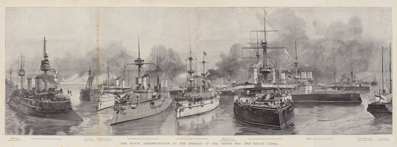La dimostrazione navale all